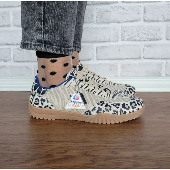 ❤️Converse Run Star Trainer Animal Print Sz 7.5 Women's Shoes Sneakers A15800C❤️ - Picture 4 of 14